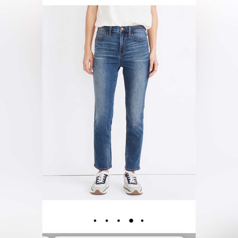Madewell Roadtripper Stovepipe Jeans TALL NWT